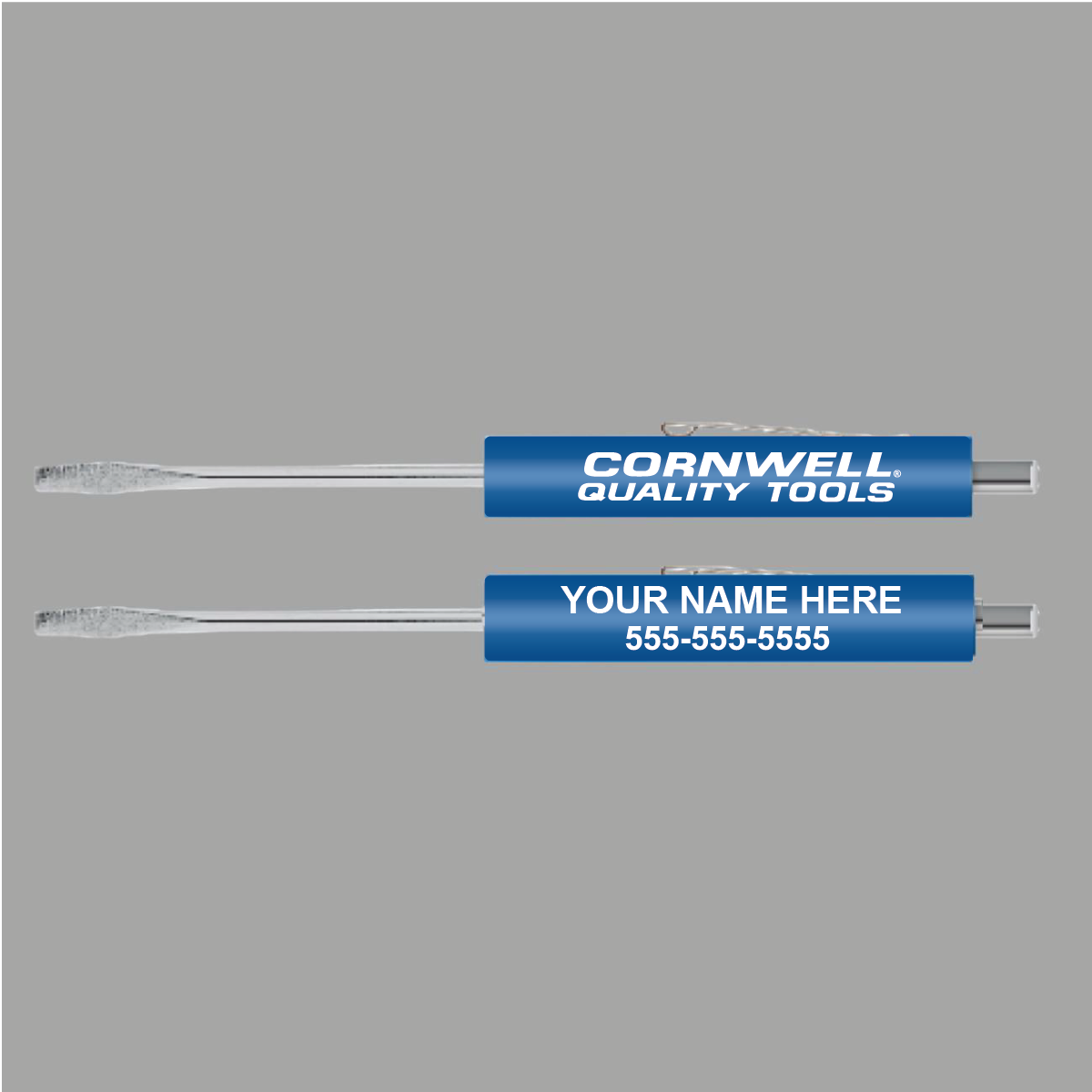 Flathead Pocket Screwdrivers w/ Magnet (150 Pack)