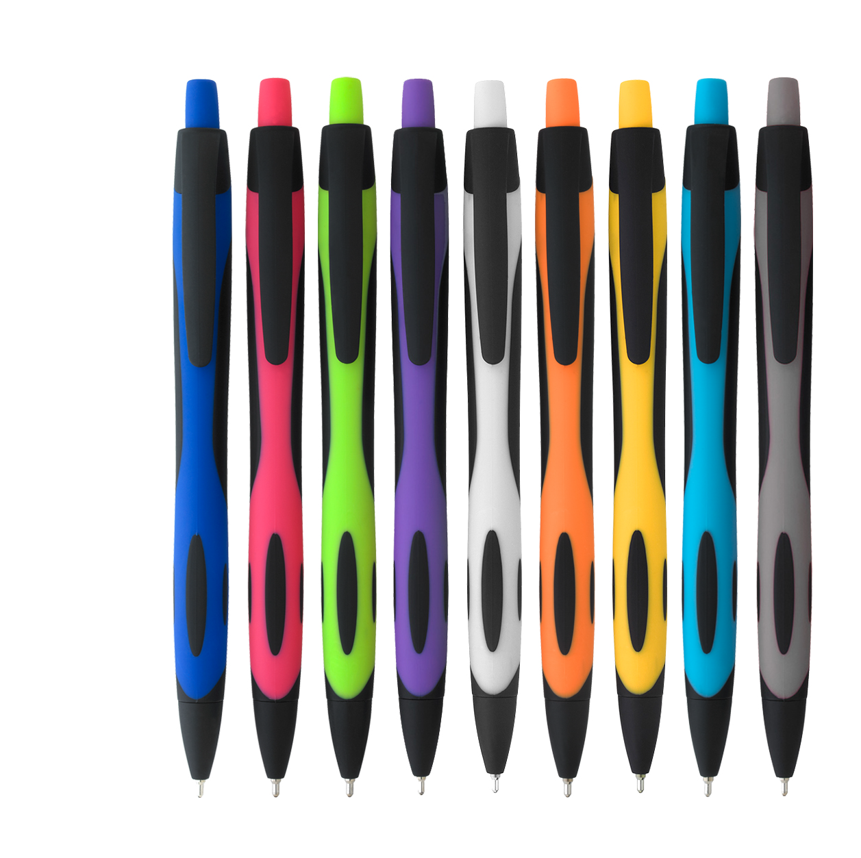 Two-Tone Sleek Write Rubberized Pen (250 Pack)