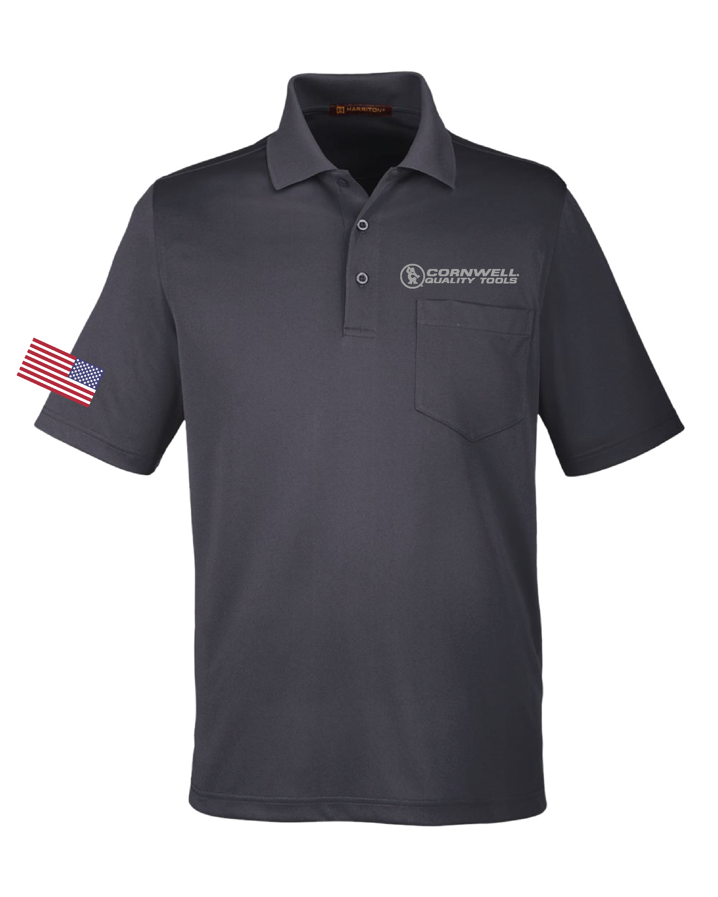 Harriton Snag Protection Pocket Polo